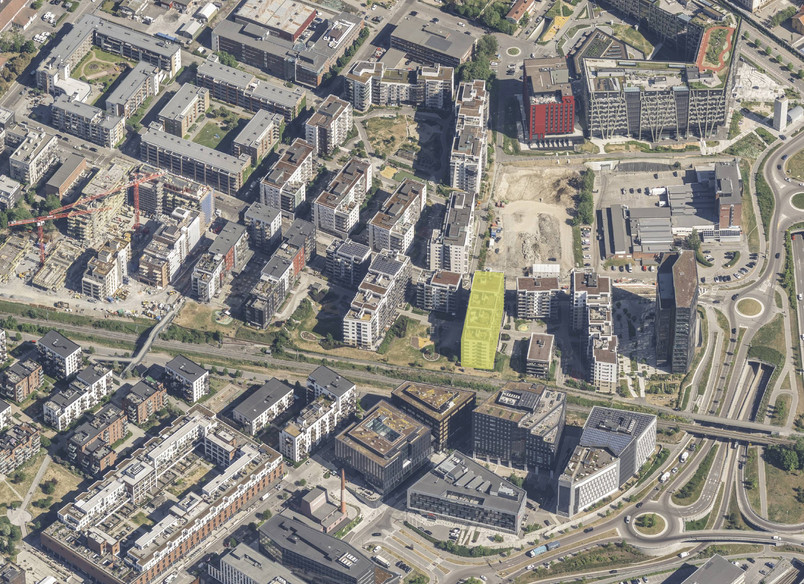 Satelite image, Løren