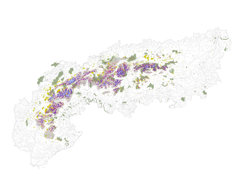 Urban Network Alps, Colliding With The Permafrost Affected Regions