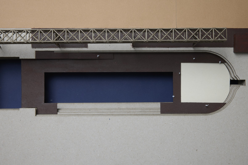 1:200 model of project