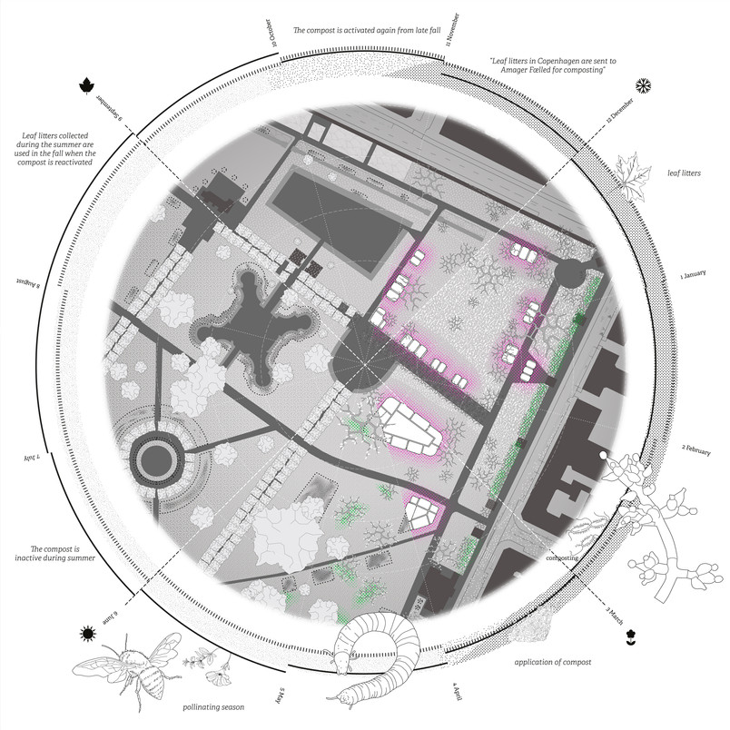 Seasonal Plan Wheel: Kings Garden