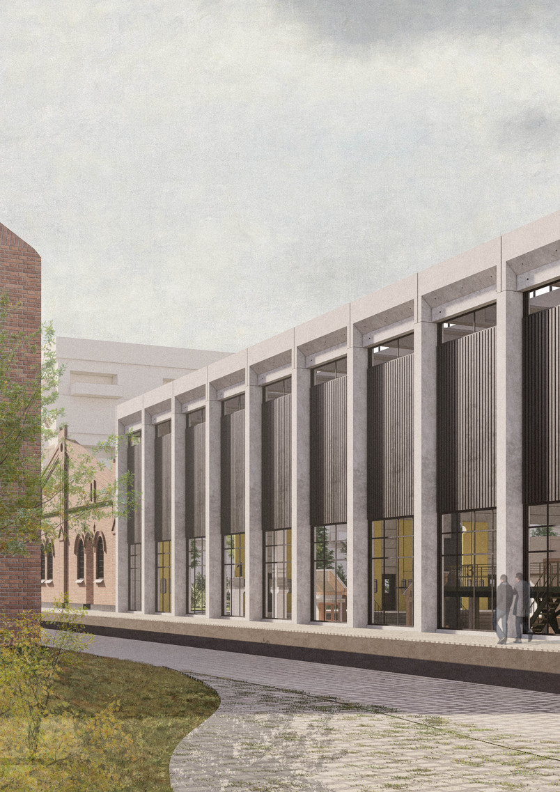 Åbning af facade
