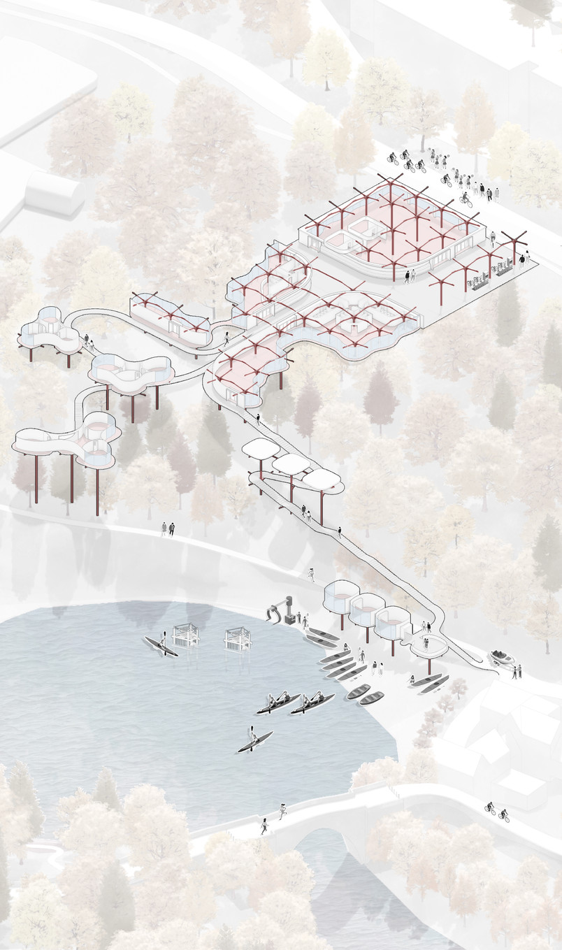 Isometric - From Campus to Riverside