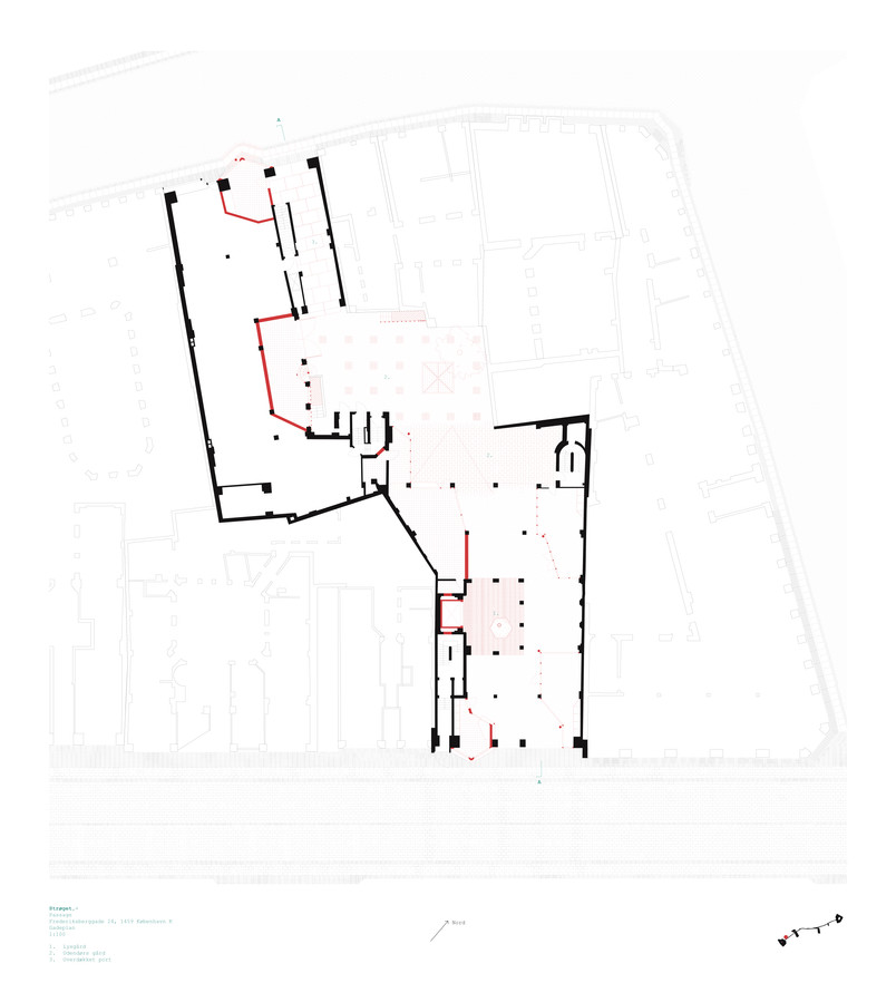 Passage plan 1:100