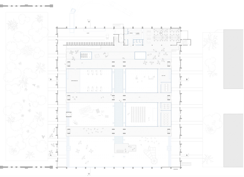 Plan 0 stue - A0 1-100
