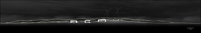 Landskabsnit af site