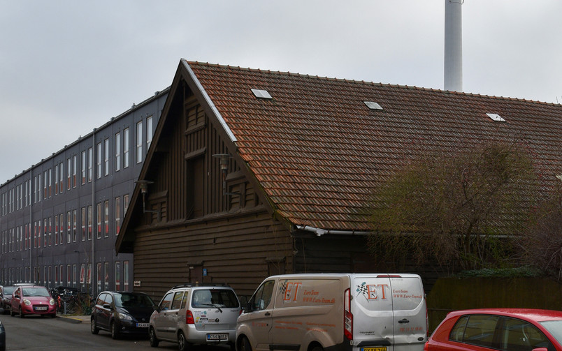 Site image of the existing barn