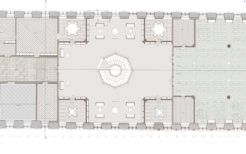 Bibliotek - plan