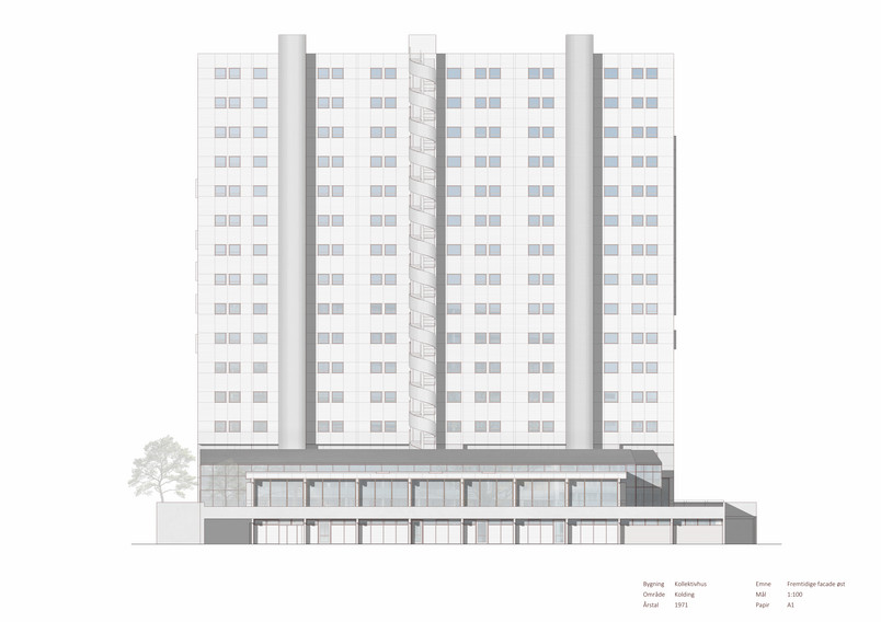 transformation facade øst