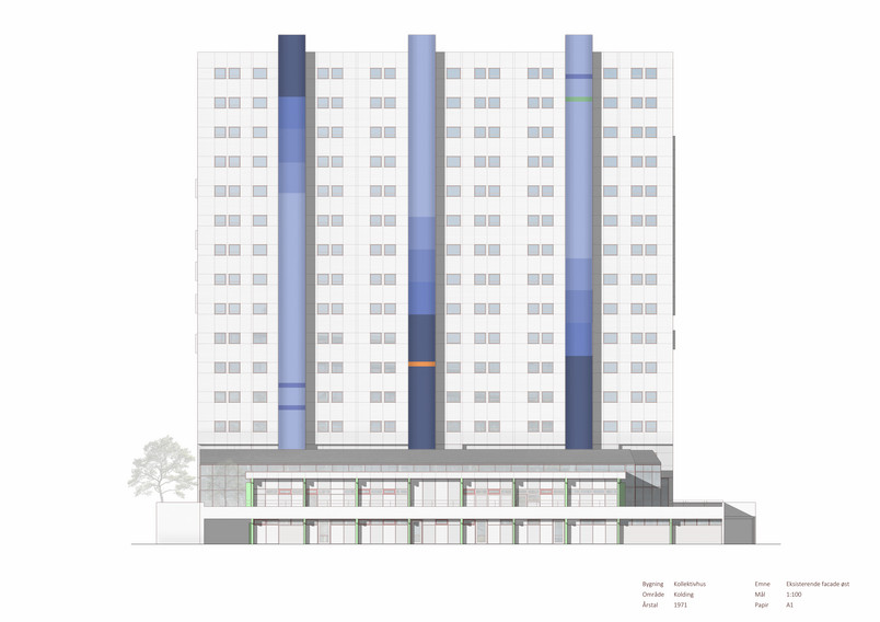 eks. facade øst