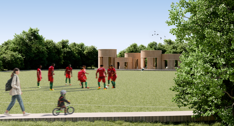 ...when buildings and landscape work together to control the locations of wet and dry areas...
