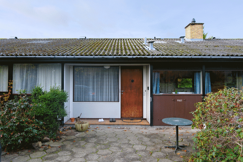 Views of the house used as a case study in this project