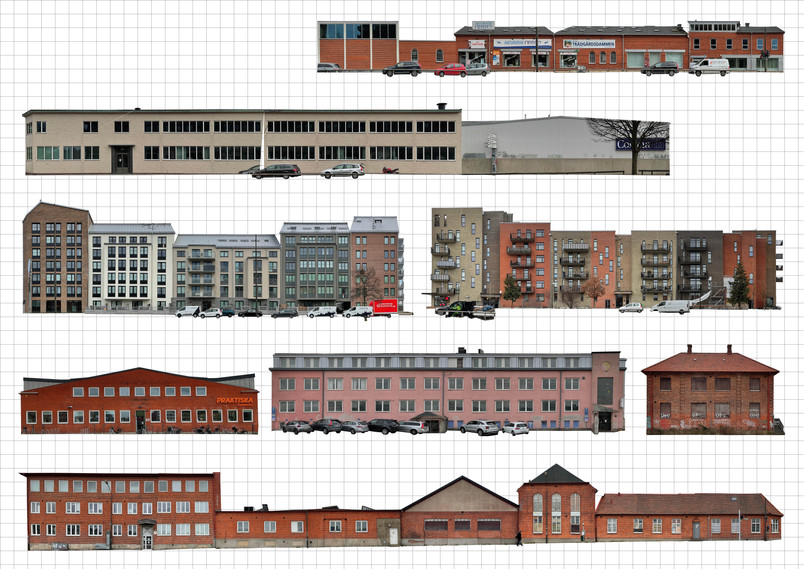 Norra Sorgenfri - Building facades