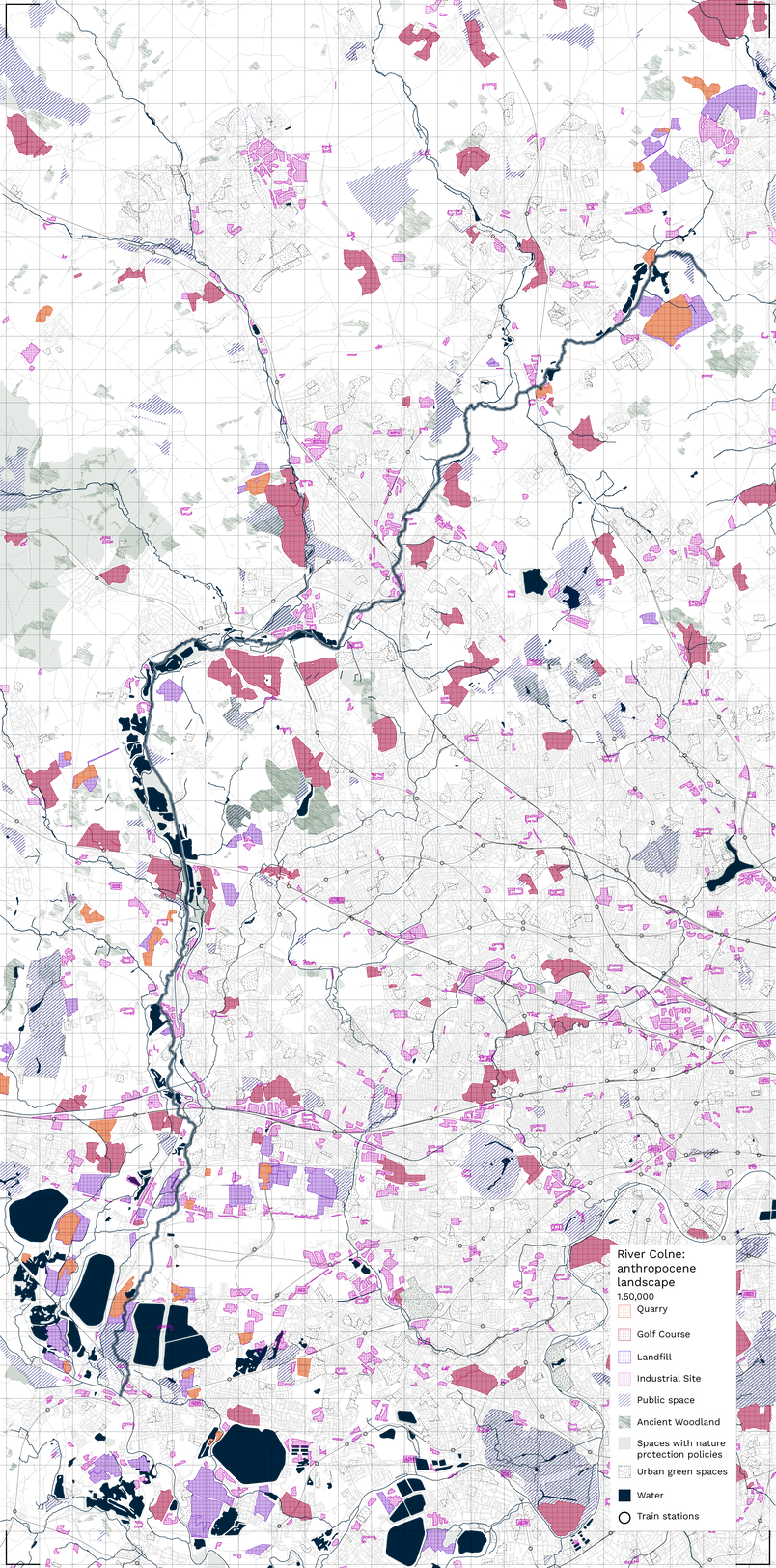 A littered landscape