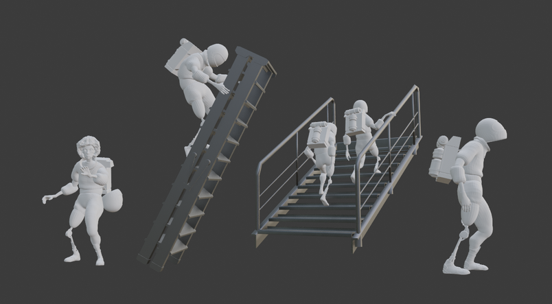 3D character references