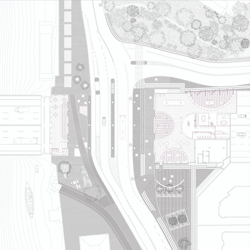 1: 100 plan, after renovation