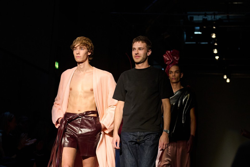 Modeller på catwalk