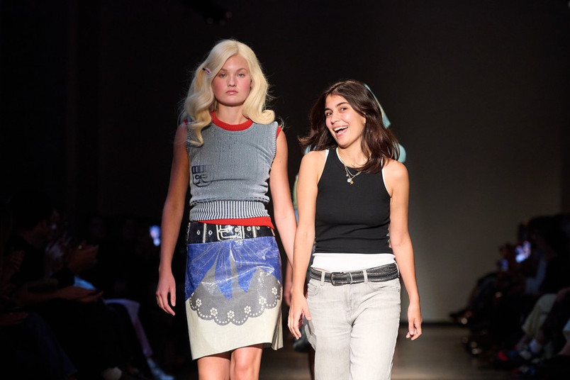 Modeller på catwalk