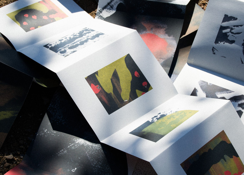 The Sense of Making - A Mark, A Trace Silkscreen with Corita Kent