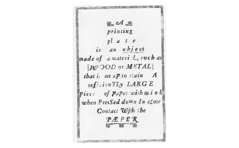 Letterpress