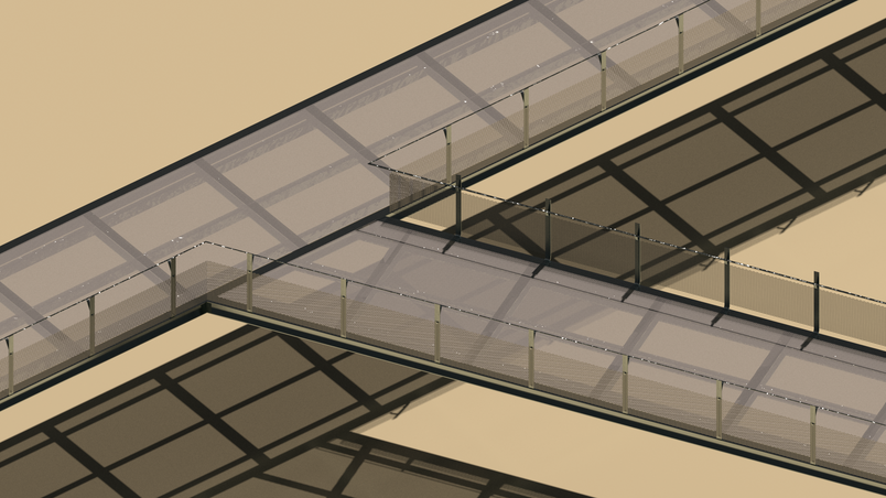 balustrade render