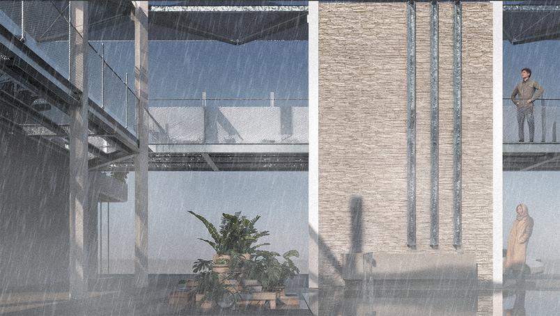 Mussel Garden Rainscape