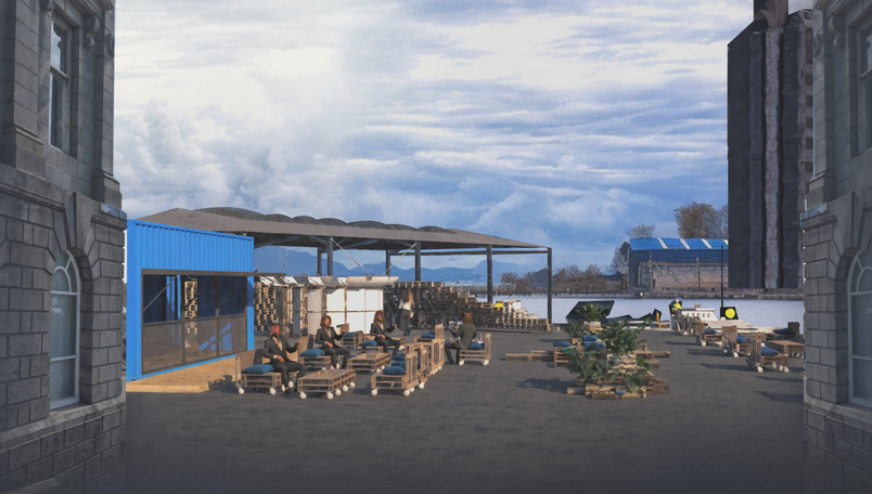 Entry Plaza