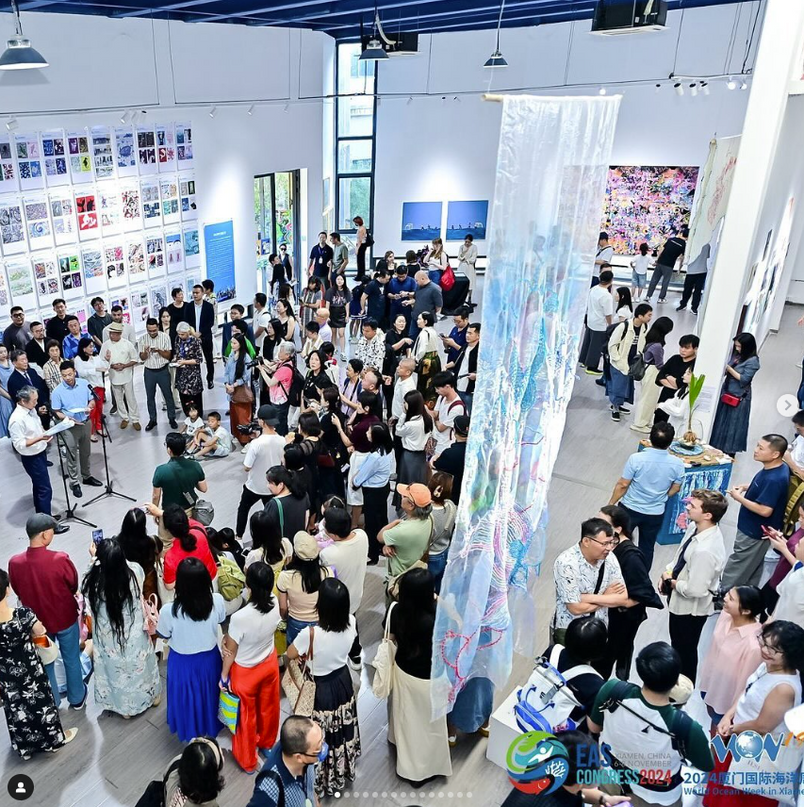 Exhibition opening in Xiamen, China