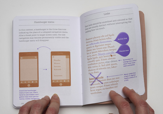 Spread from Type Tricks: Layout Design