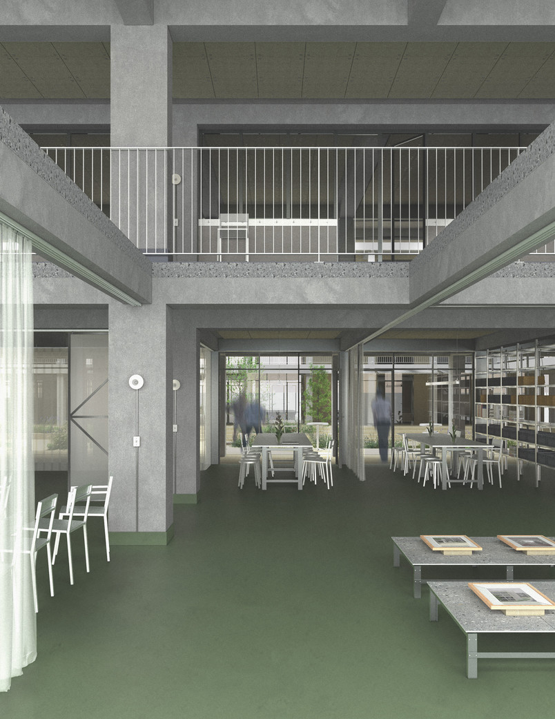 Stueetage / Foyer / Visualisering