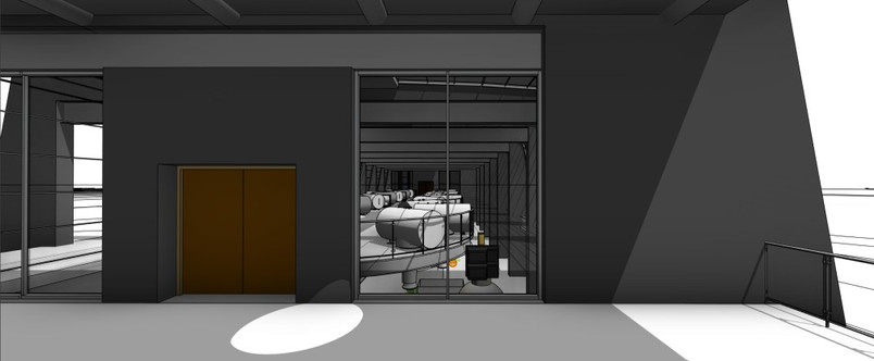 Composting Facility looking in