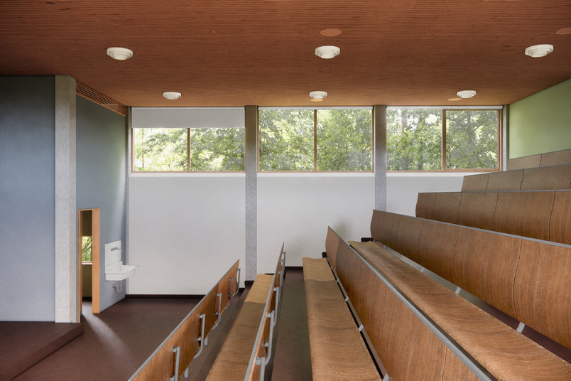 Studiehus: Visualisering, ét af de tre auditorier.