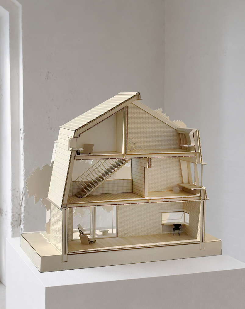 M-M section Model Photograph  (1:25)
