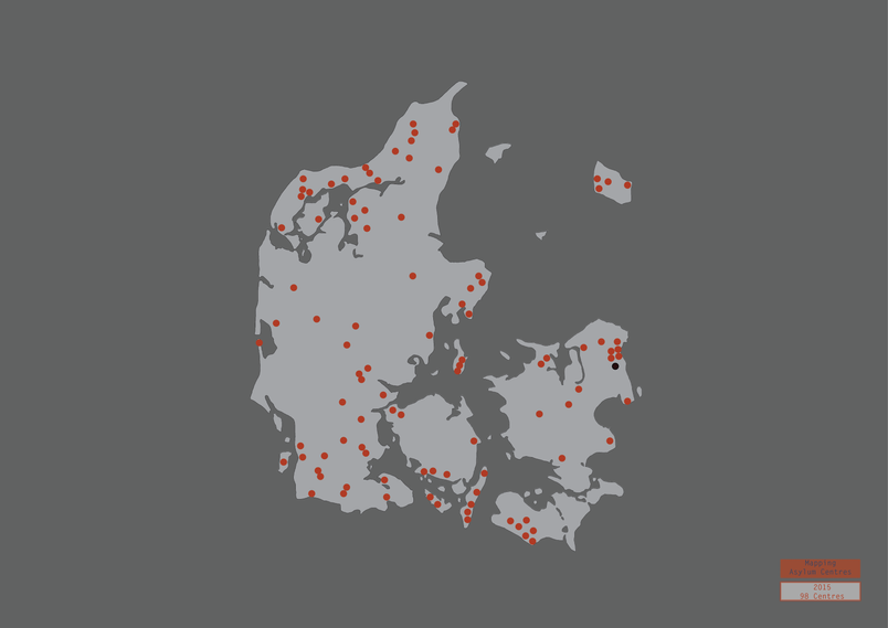 Mapping Asylum Facilities in Denmark, 2015