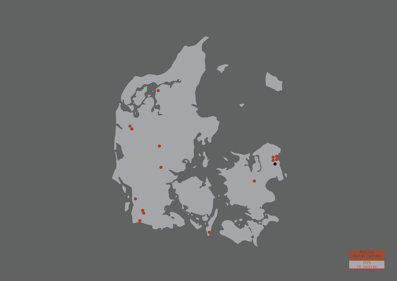 Mapping Asylum Facilities in Denmark, 2025