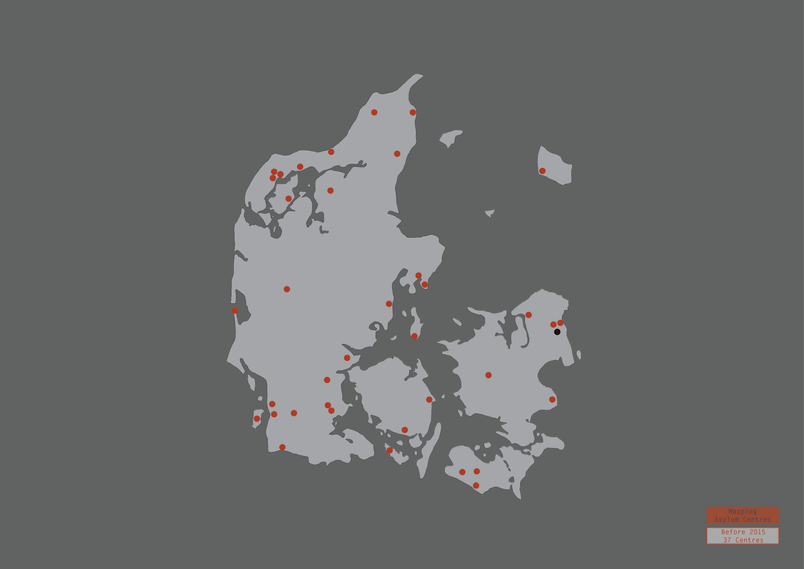 Mapping Asylum Facilities in Denmark, before 2015