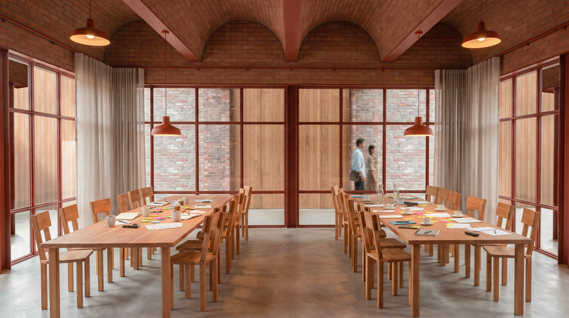 Interior visualisation of meeting room
