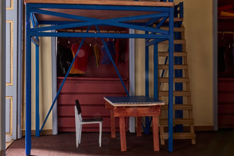 Model of Dorm Room
