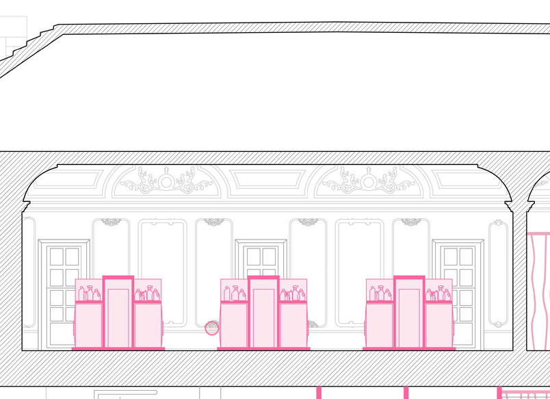 Section showing Laundry