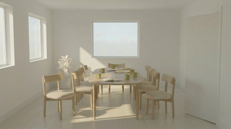 NEXT chair in meeting room