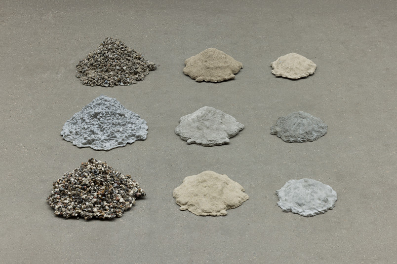 physical diagram of proportion in composition of concrete Photo: I DO ART Agency