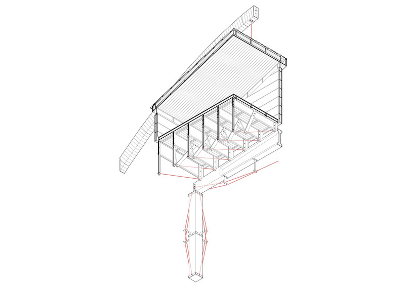 Axonometric – Complete Structural System