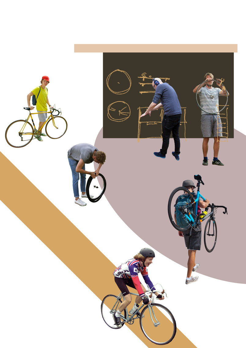 Proposed programme - collage of bike repair workshop