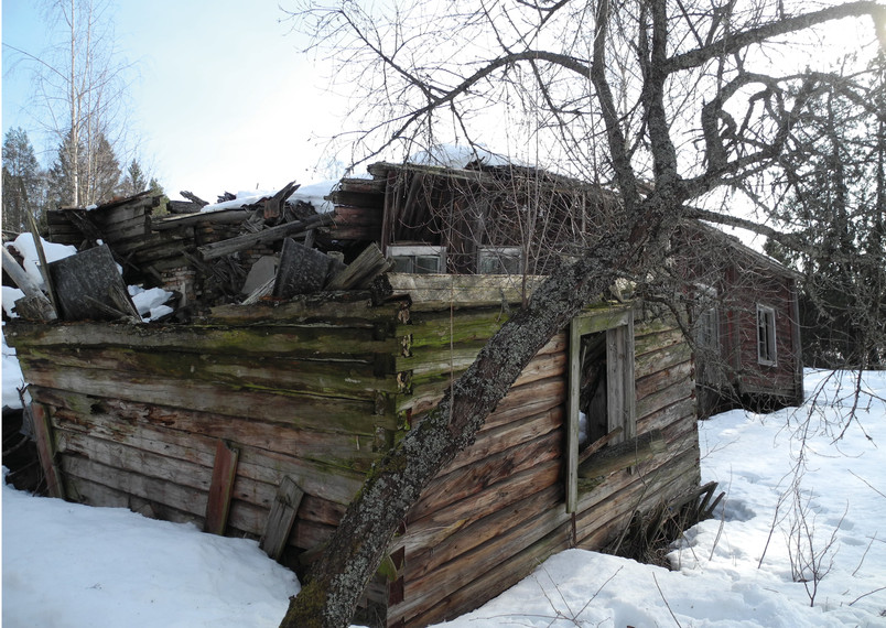 Hälsingland, Jakten på byggnadselement februari-26