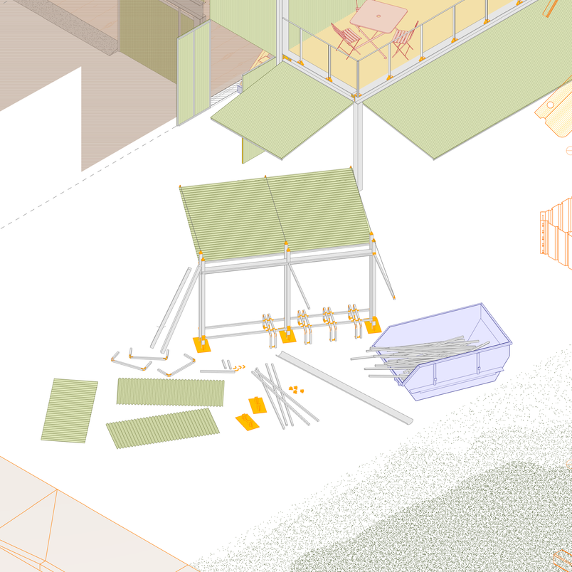 Construction of Bike Shed