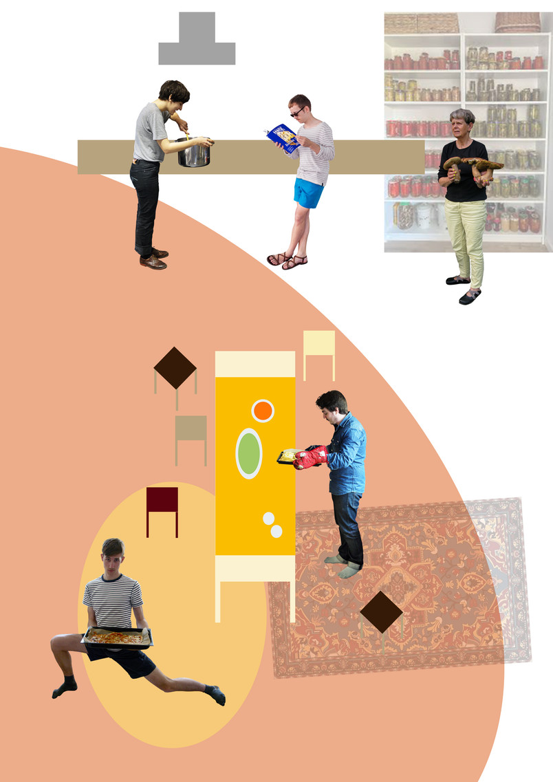 Proposed programme - collage of social dining 