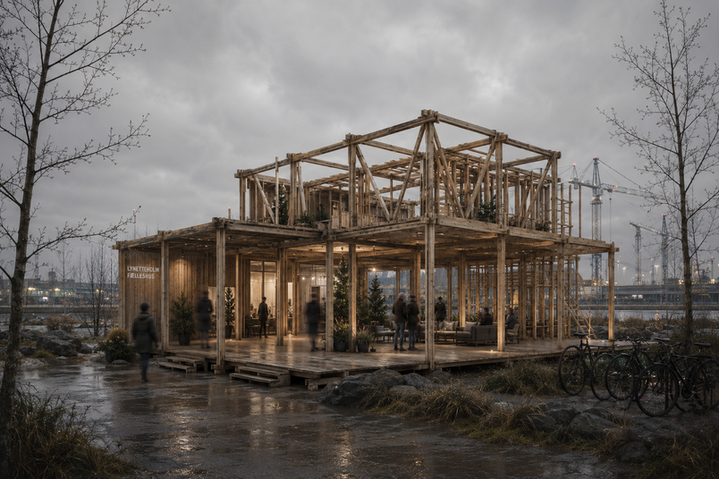 Render of growing Visitor Center