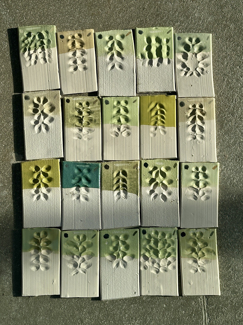 test tiles