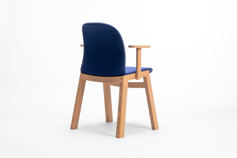 KA1 Wooden Base w/ Armrest