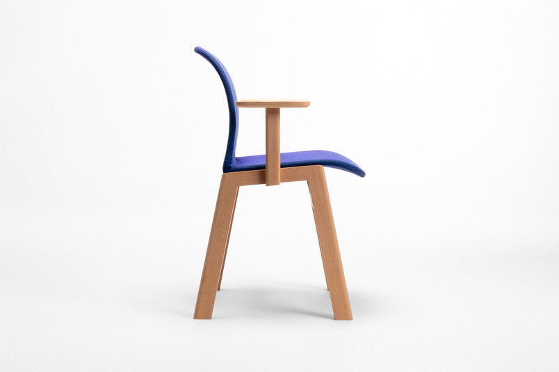 KA1 Wooden Base w/ Armrest