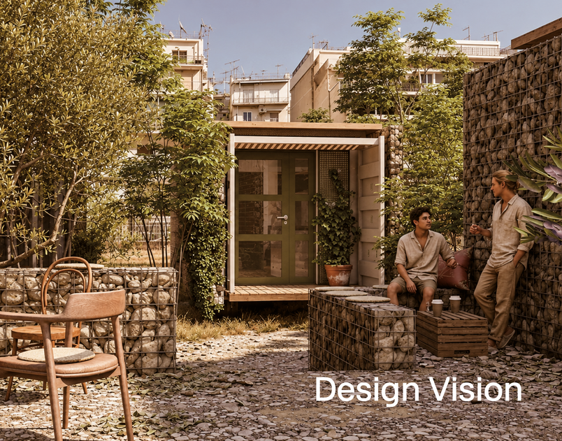 Design Vision_Temporary Student Housing_Exterior